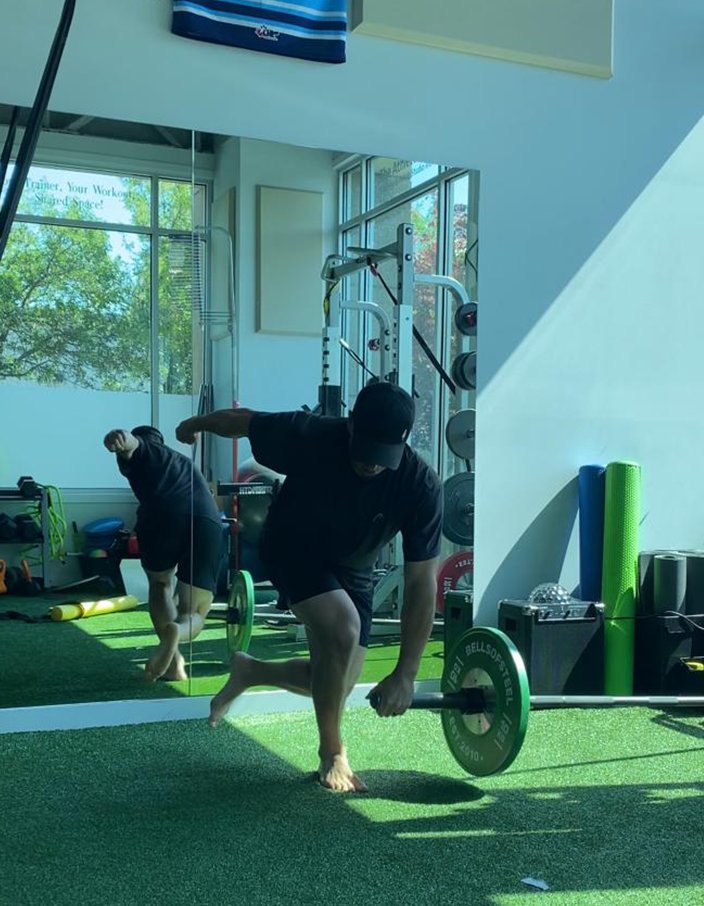 Hip rebuilding session